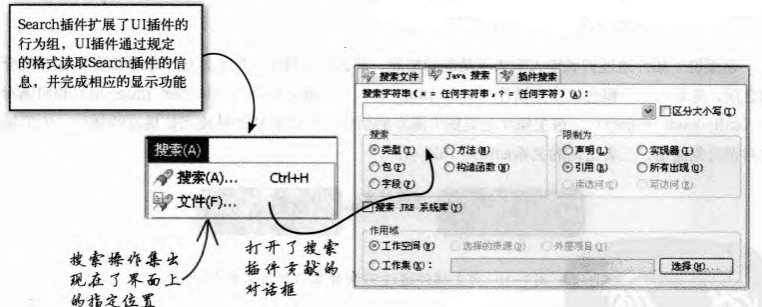 搜索对话框